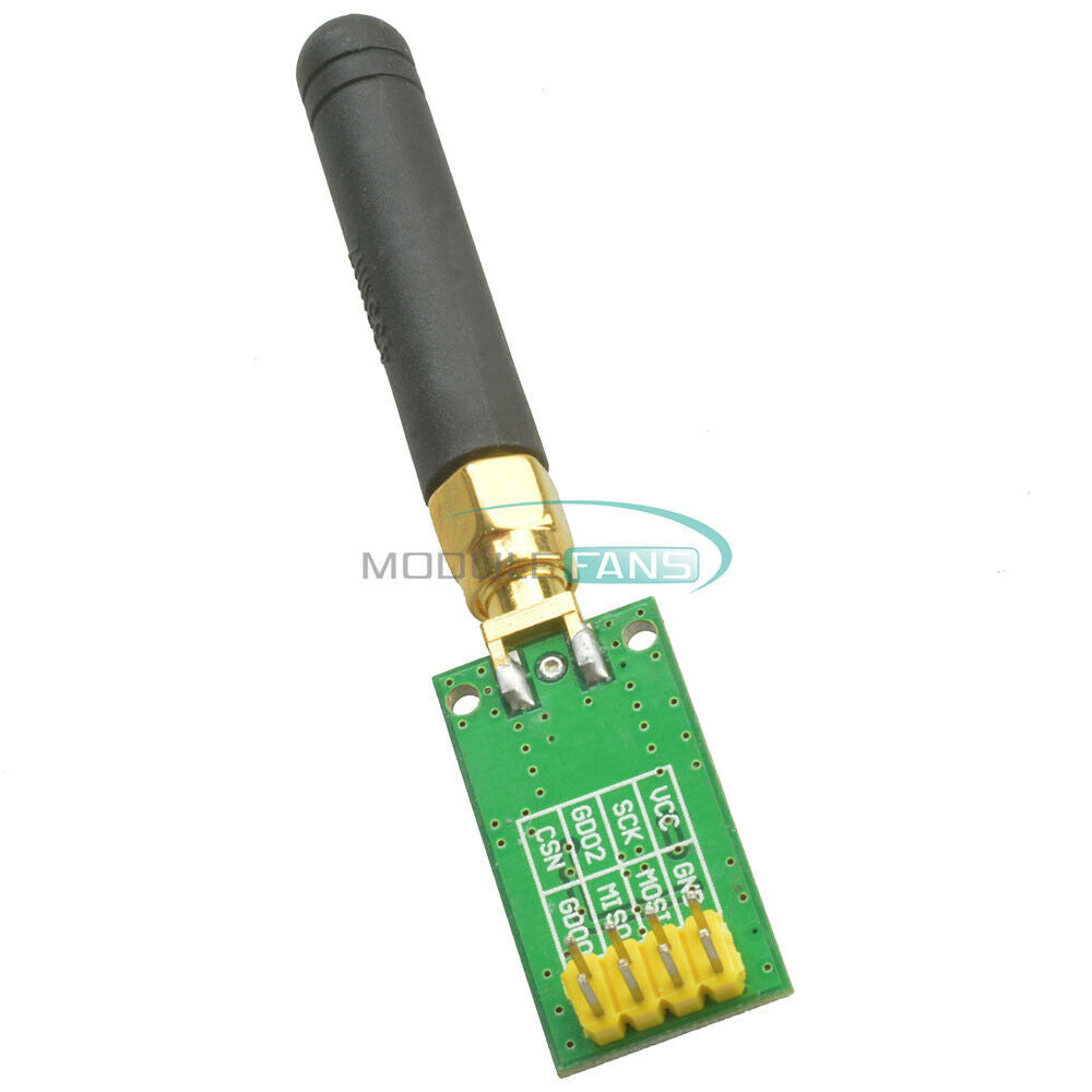 5PCS Wireless CC1101 Transceiver 315/433/868/915MHZ + SMA Antenna Wireless