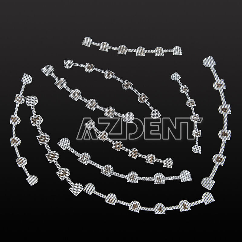 5 Packs AZDENT Dental Orthodontic Lingual Retainer Bonding Splits with Marks