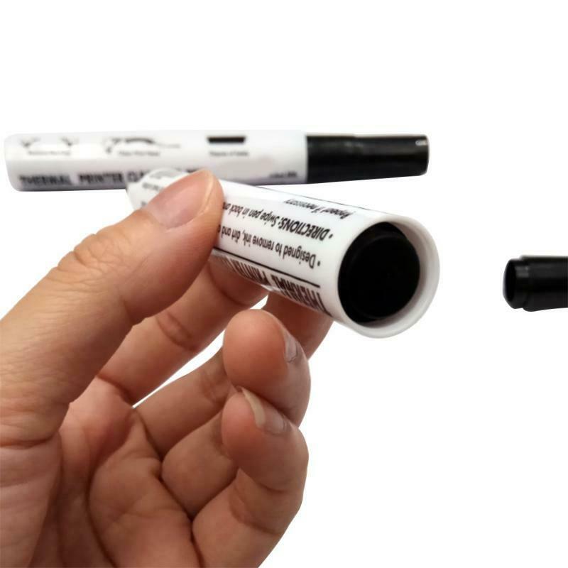 5 Pcs Thermal Printer Cleaning Pen Electronic Face Sheet Print Head Cleaning Pen