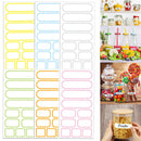 Stickers For Cans Waterproof Removable Self-Adhesive Pantry Jam StickersFCA