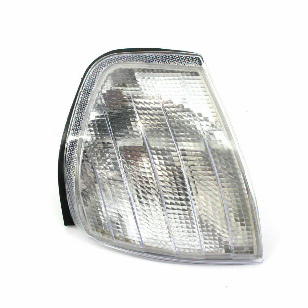 Clear Corner Turn Signal Lights Lamp Pair Fit Mercedes Benz C Class W202 94-2000
