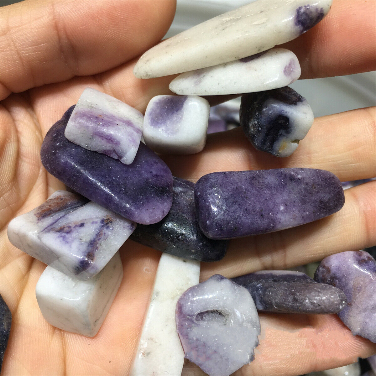 100g Natural Sugilite Crystal Rough Stone Rock Mineral Specimen Stone Crafts