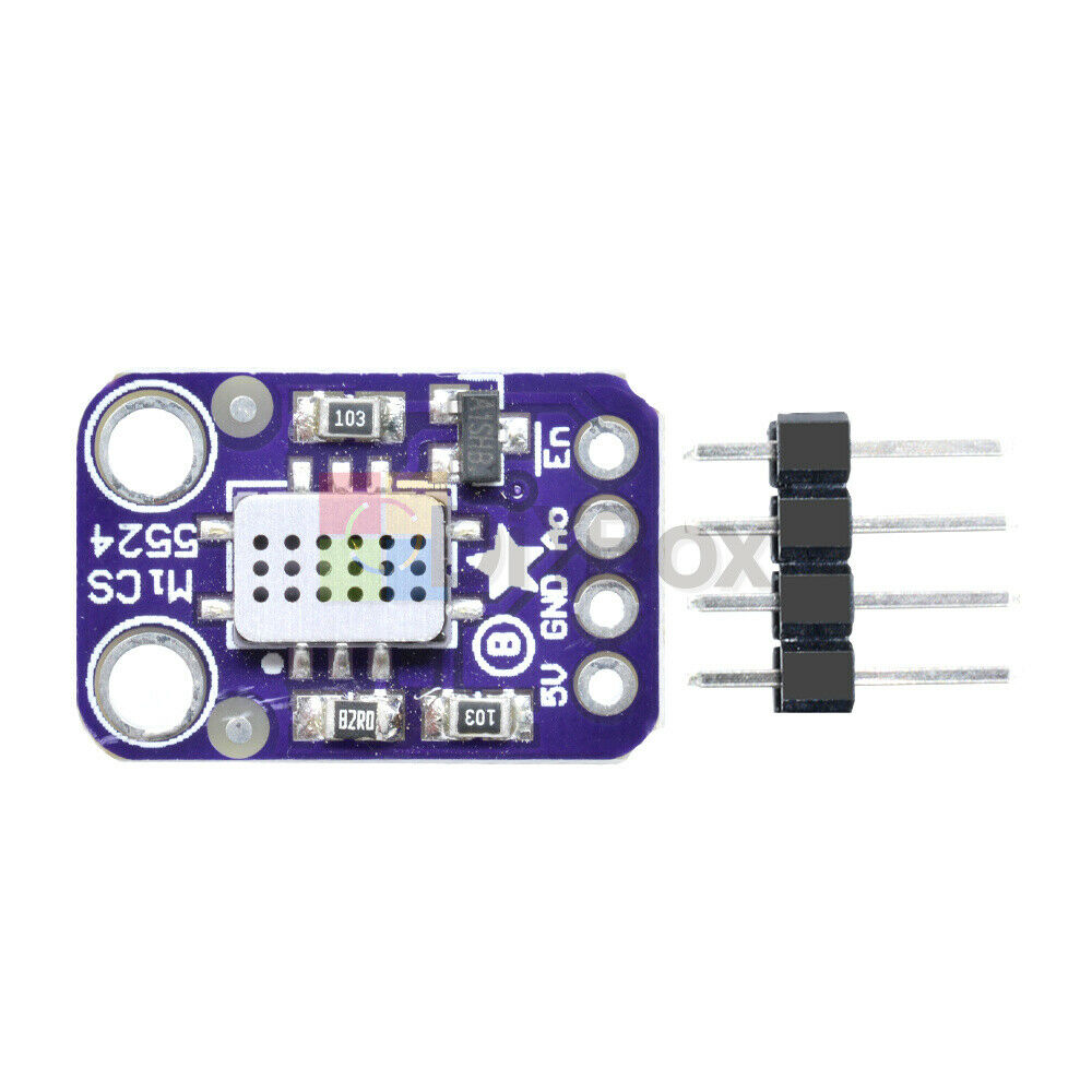 MiCS5524 Gas Sensor Breakout Board CO Alcohol H2 Ammonia VOC MEMS Detector