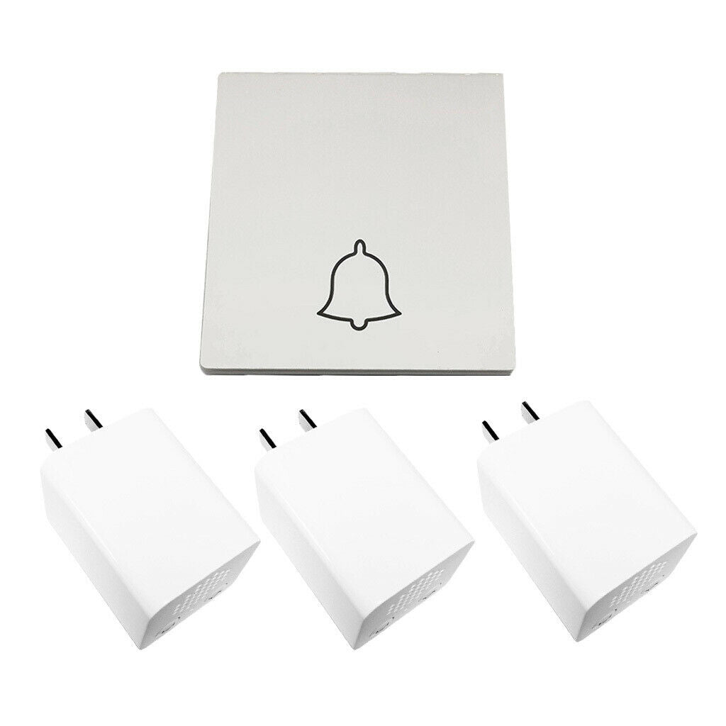 Waterproof Wireless Doorbell Self Powered No Battery Door Bell 38