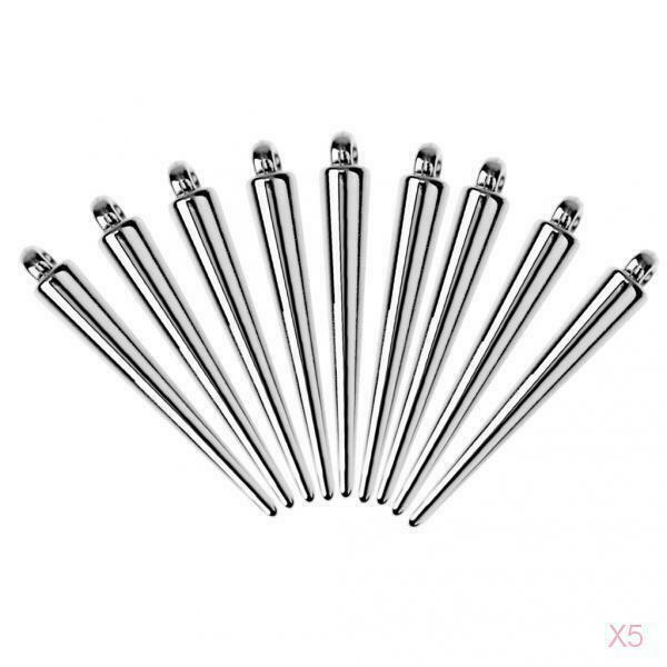 50pcs 35mm Plastic  DANGLE CHARMS PENDANTS DIY JEWELLERY MAKING CRAFT