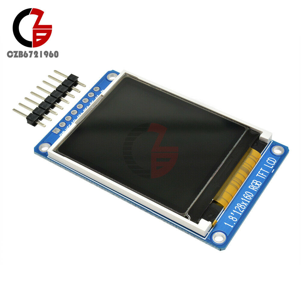 1.8inch TFT Full Color LCD Display Module 128X160 Serial SPI ST7735S for Arduino