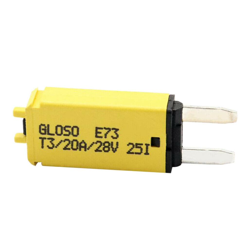12V-24V Automotive Car Boat Circuit Breaker Samll  Fuse Resettable 20A