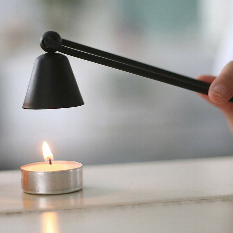 Creative Smokeless Candle Wick Bell Snuffer Candle Suppressor Put Off To.l8