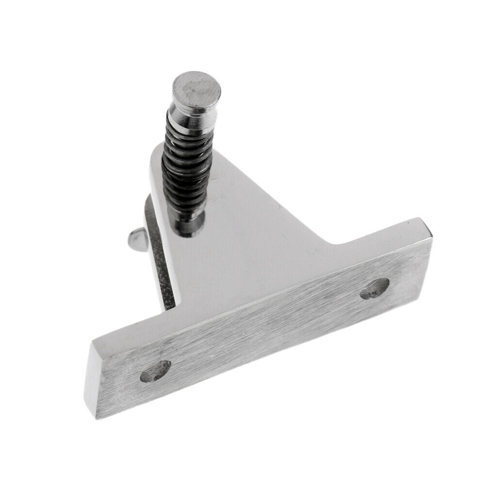 2 Pack 316 Stainless Steel Boat Bimini Top Deck Hinge with Removable Pin for