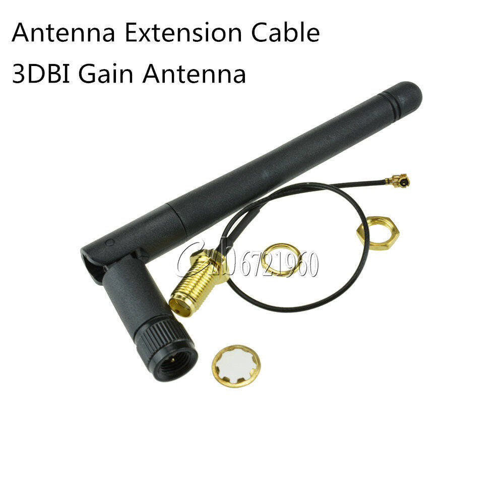 2.4G Antenna Extension Cable 3DBI Gain Antenna for ESP8266 Serial Wifi Module