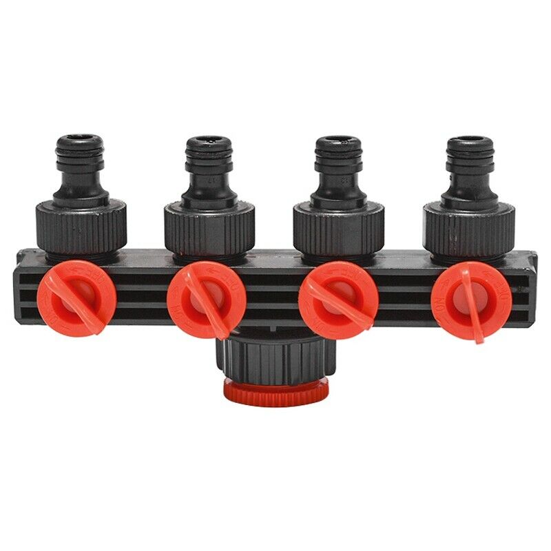 Home Garden Hose Pipe Splitter Plastic Drip Irrigation Water Connector AgricF6C2