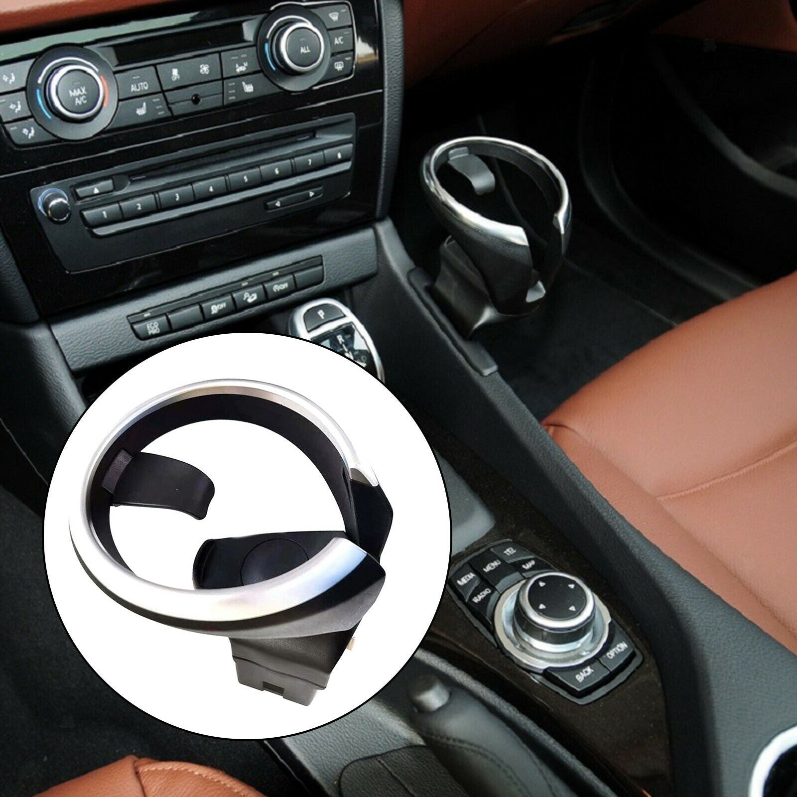 Front Cup Holder Assembly for BMW 135i X1 E82 E81 E82 E87 E87N 51160443082