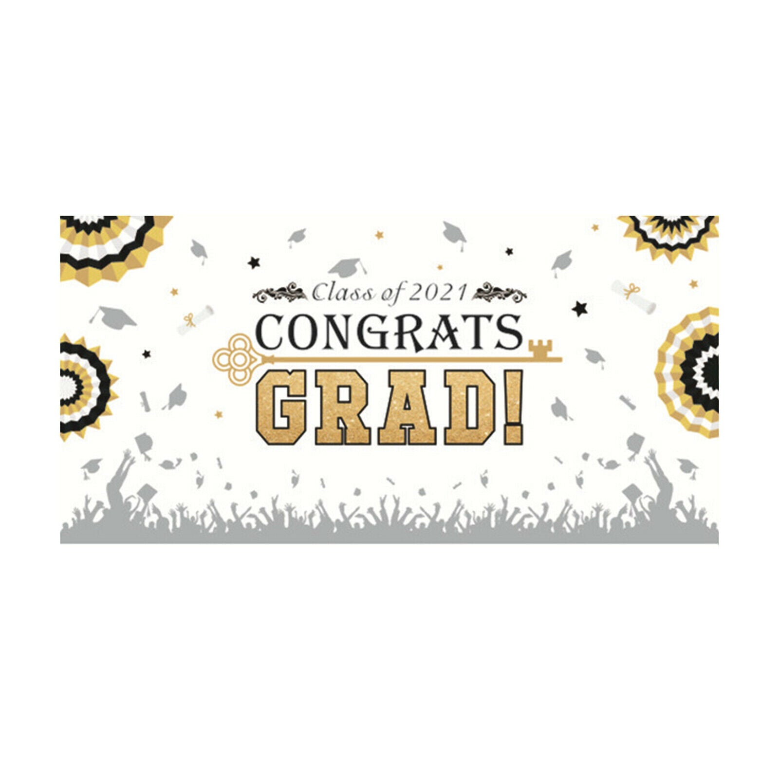 Graduation Banners Wall Decor Party Flag Porch Sign Outdoor Party Ornaments