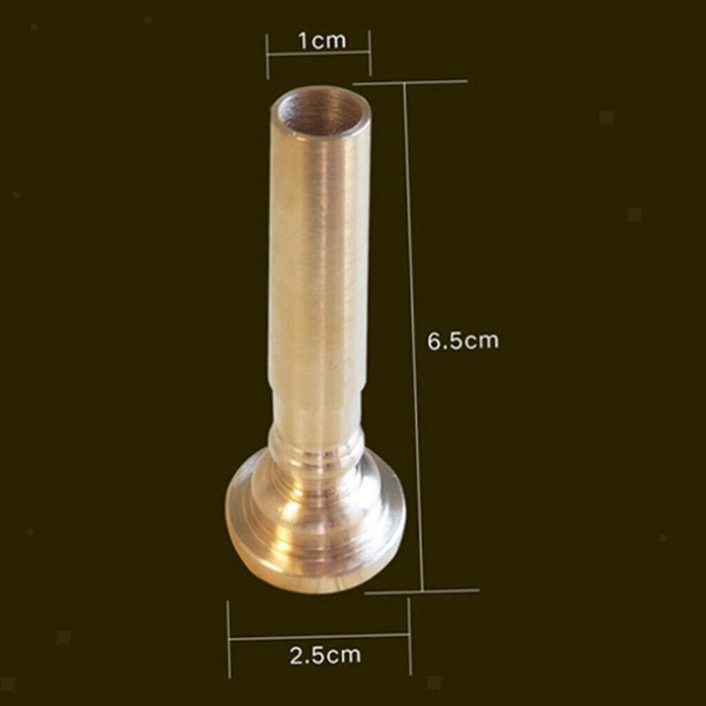 Brass Trumpet Bugle Mouthpiece Trumpet Parts For Students Music Lovers