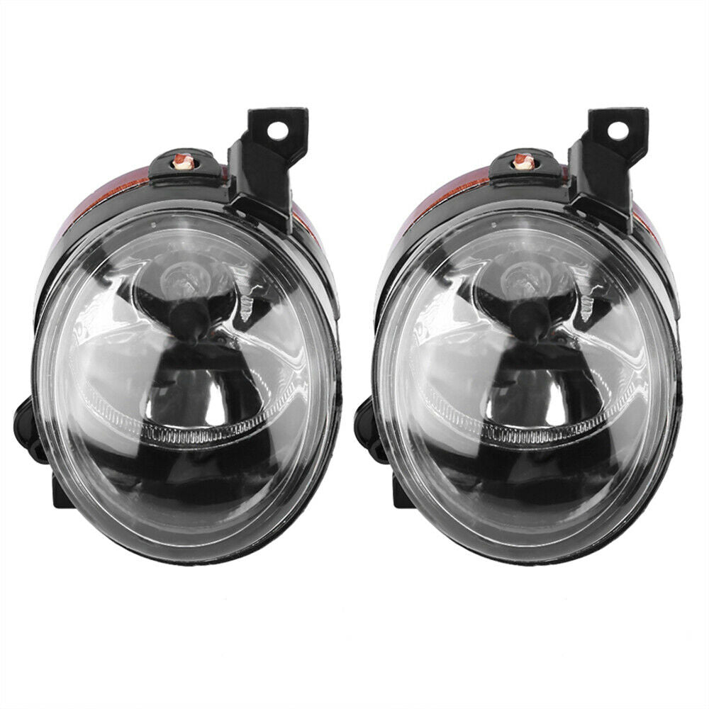 1 Pair Car Front Bumper Fog Light Driving Lamp for JETTA GOLF MK5 TIGUAN CADDY