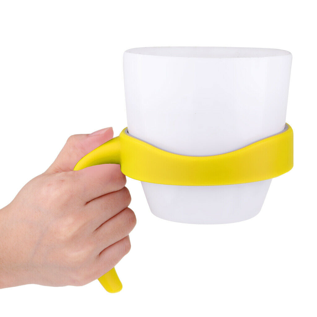 Non Slip Water Cup Bottle Tumbler Handle Rambler Travel Mug Holder for Car
