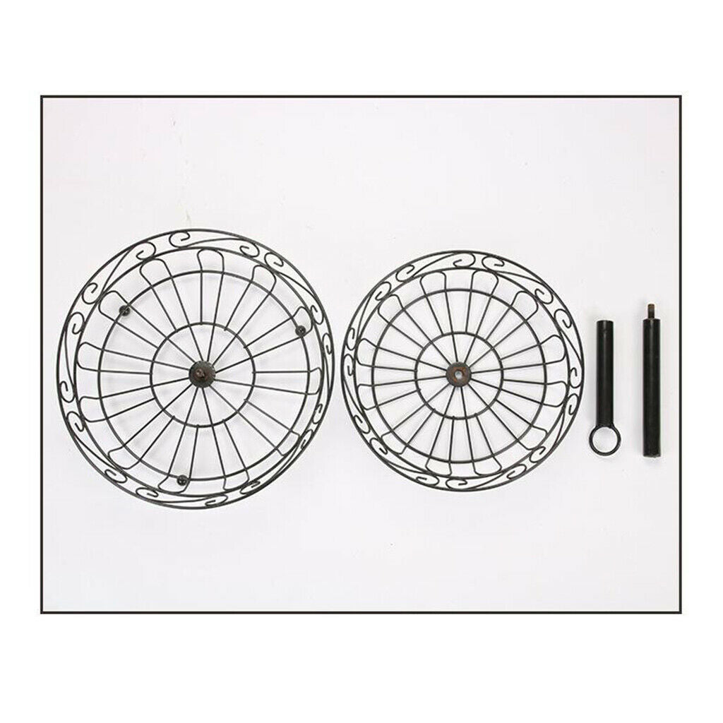 2 Tier Fruit Bowl Wire Fruit Basket Deep Fruit Basket
