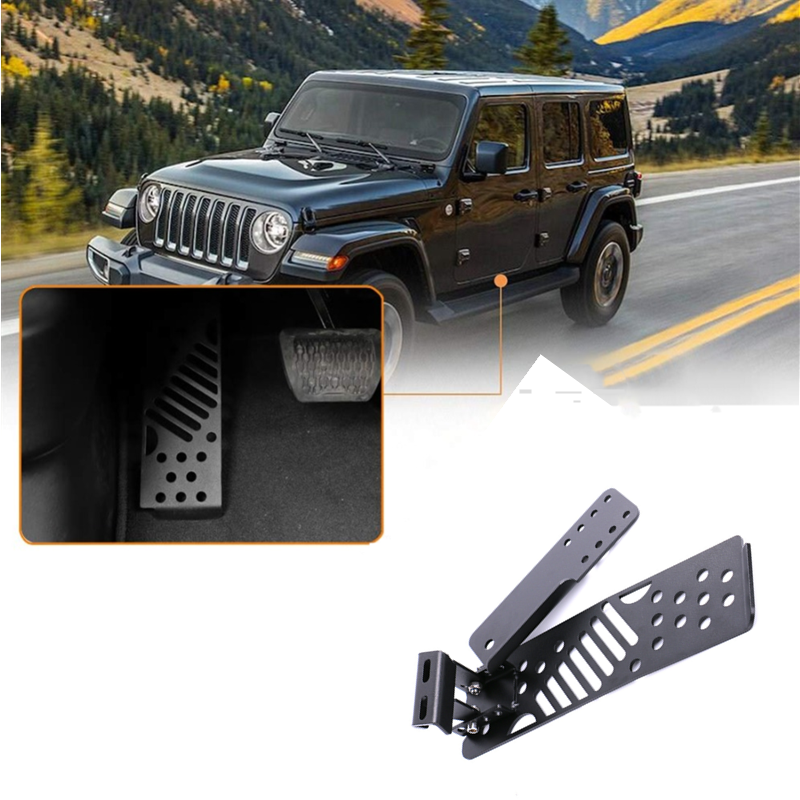 Car Left Side Foot Rest Kick Panel for Jeep Wrangler JL Sahara Rubicon 2018-2021