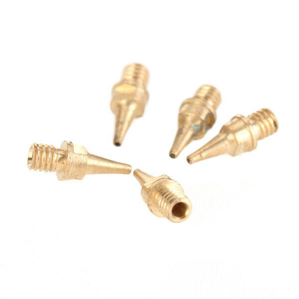 Pack of 10 Airbrush Nozzle Makeup Tip Parts Set For HD-470 Airbrush Tattoo