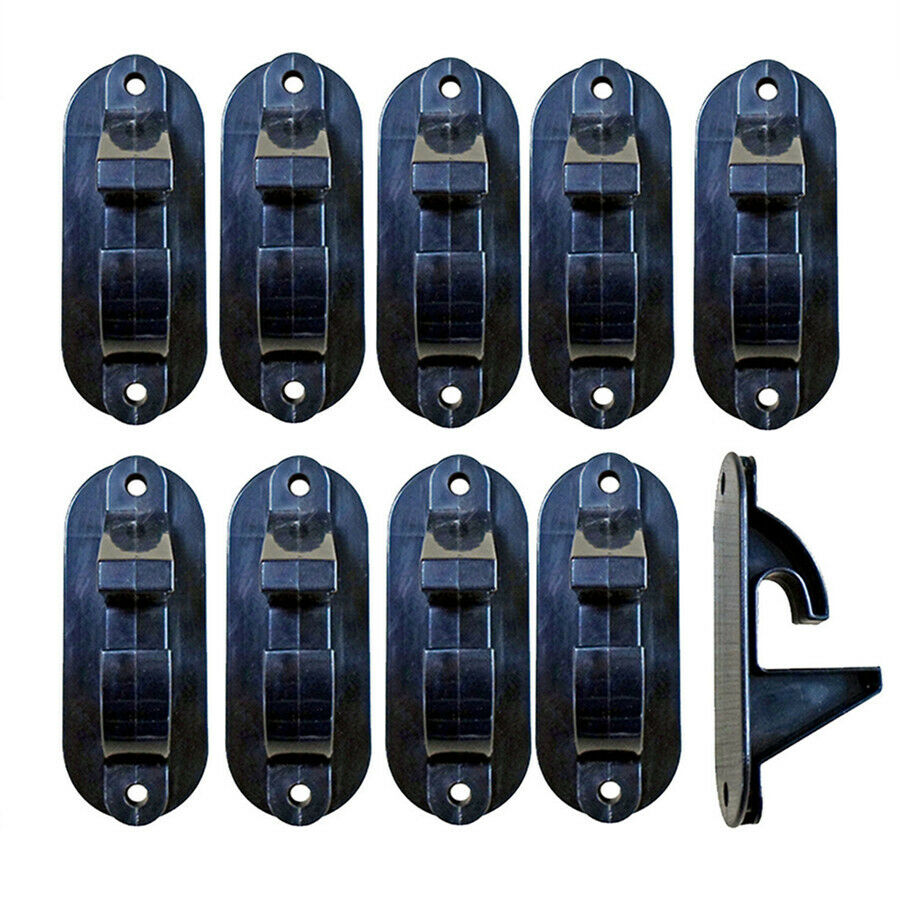 10PCS Universal Wheel Hook Wall Display Hook High Strength Alloy ABS Material