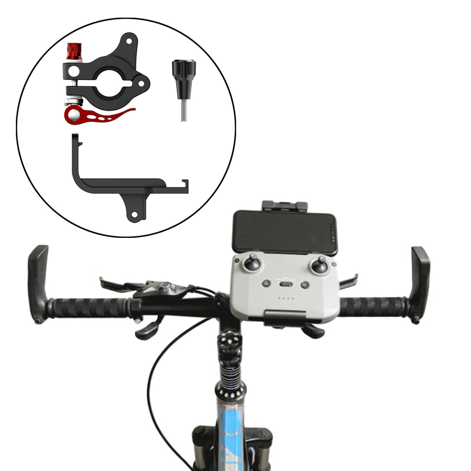 Drone Remote Controller Bike Bracket Holder Clamp for Dji Mavic Air 2S Spark
