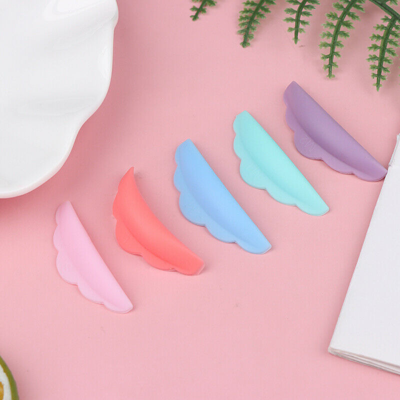 5Pair Eyelash Perming Pad Silicone Curler Rods Lashes Lift Shield Tool ColorFCA