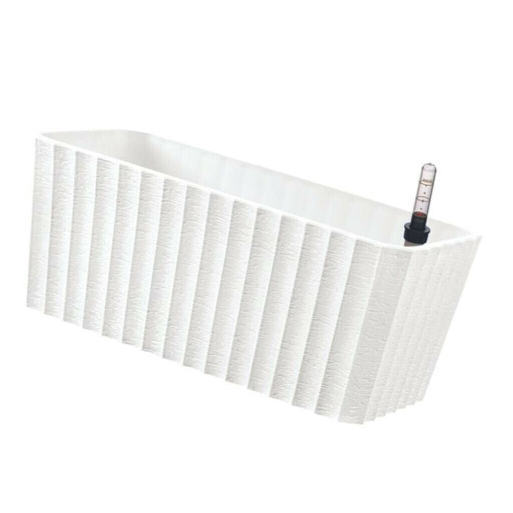Self Watering Flower Pot Window Modern Planter Pot for All Indoor Plants
