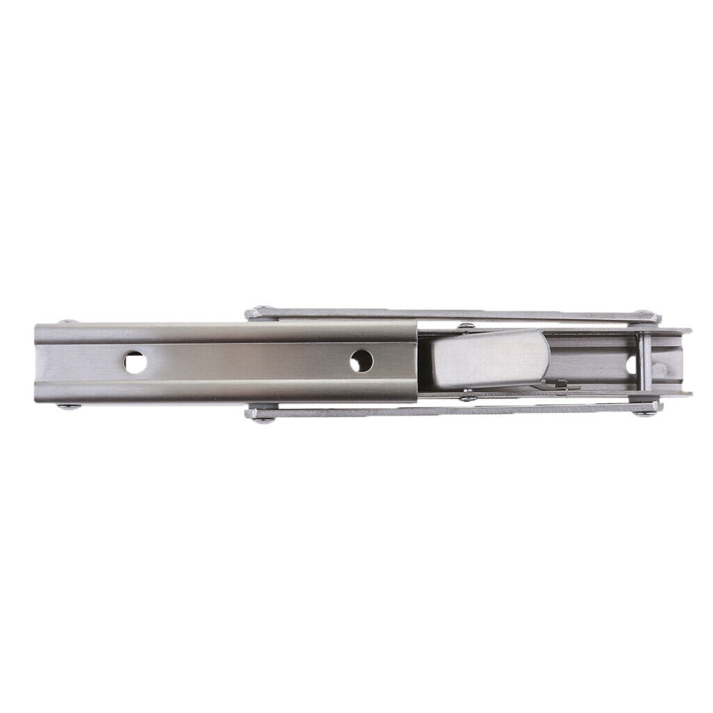 2pcs 304 Stainless Steel Folding Boat Bench Shelf Table Bracket 8 Inch 10 Inch