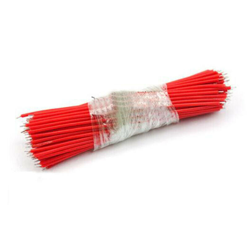 130pc Multi-Color 24AWG Jumper Cable Breadboard Wire Double Tinning 5/8/10cm Kit