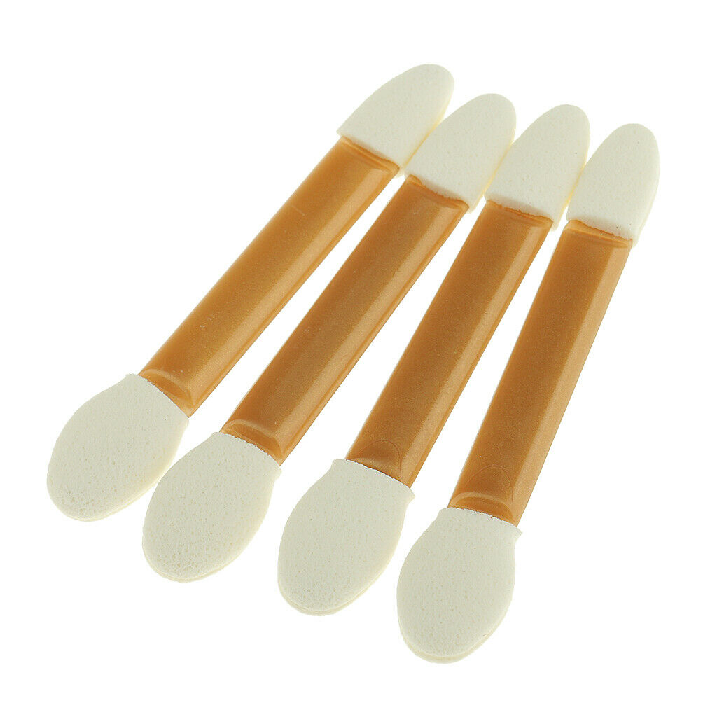 50x Disposable Eyelash Extension Micro Brush Swab+50x Sponge Makeup Brushes