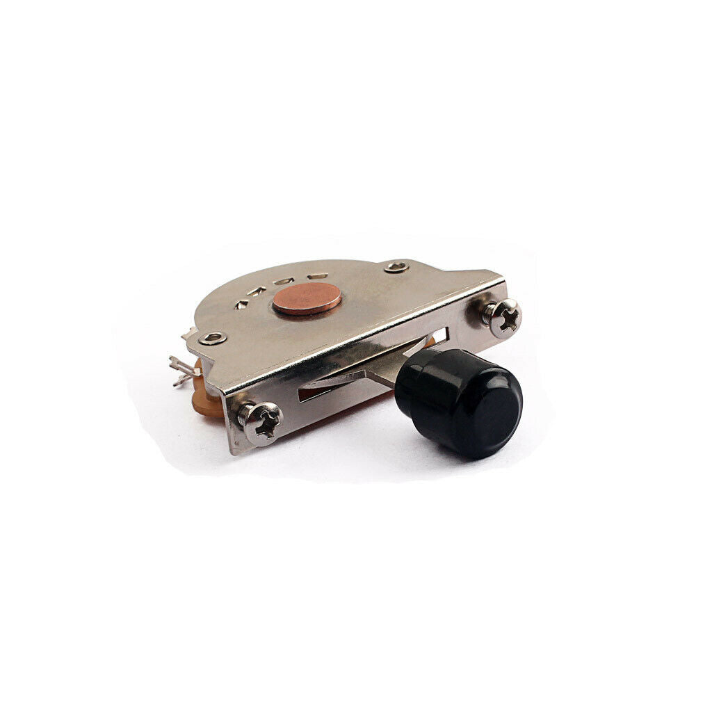 Guitar 3 Way Toggle Swtich Pickup Selector with Black Tip for Guitar Parts