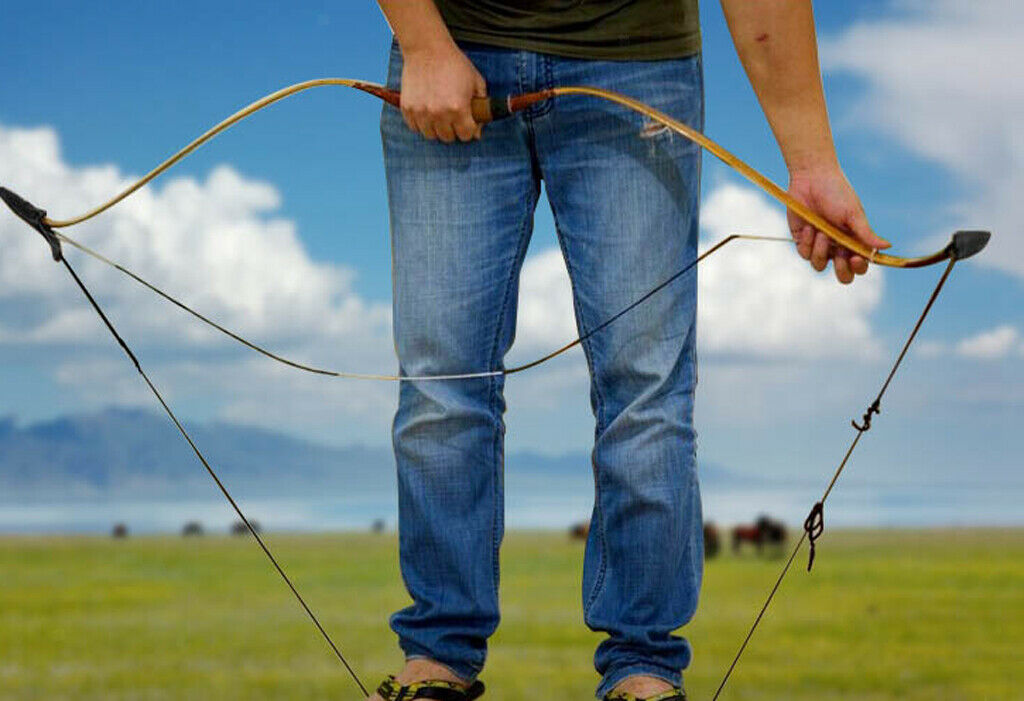 Archery Supply Bowstring Install Tool Rope Recurve Long Bow Stringer String