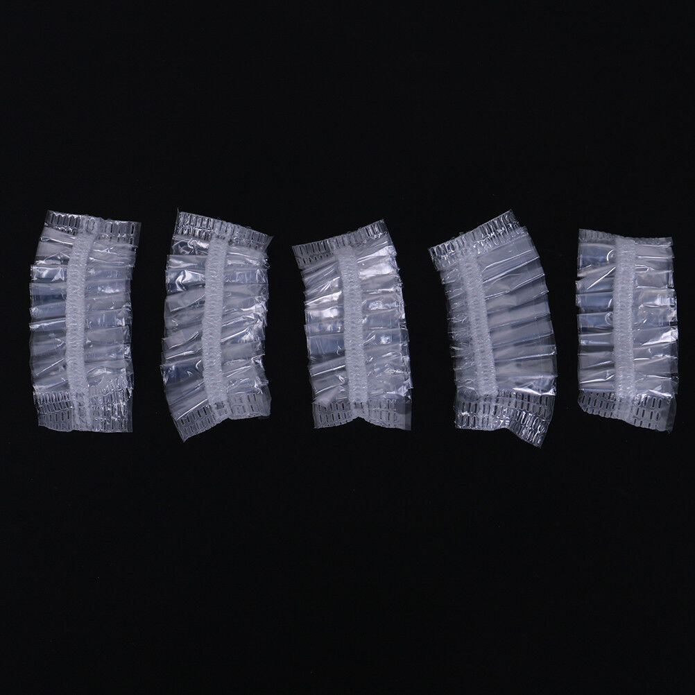 100pcs Disposable Plastic Waterproof Ear Protector Cover Dye Shield ProtectiBDA