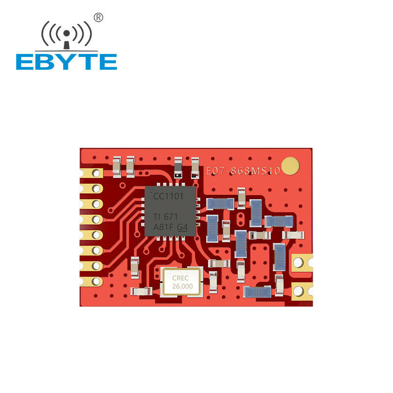 CC1101 868MHz 10dBm Wireless RF Transceiver Module Smart Home IoT E07-868MS10