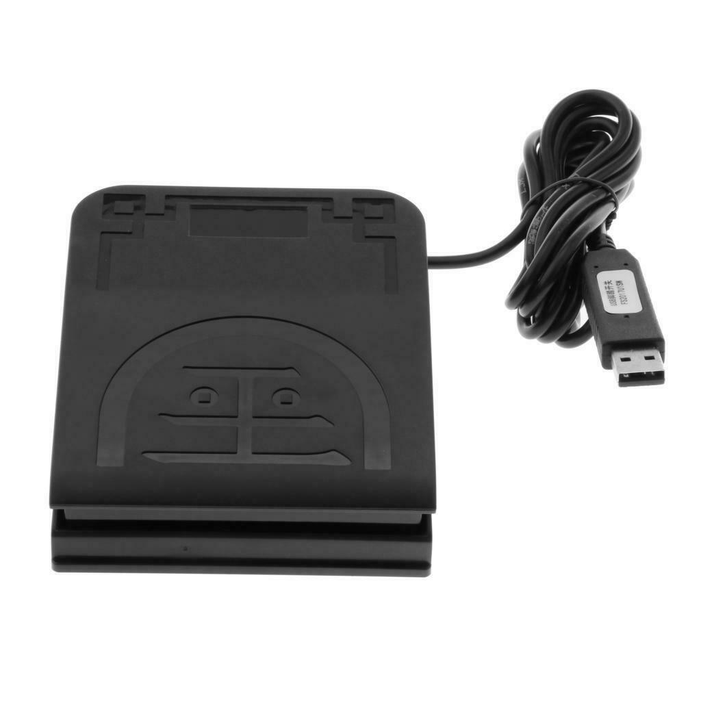 USB Foot Switch Pedal Control Keyboard Mouse Keystrokes for Computer PC