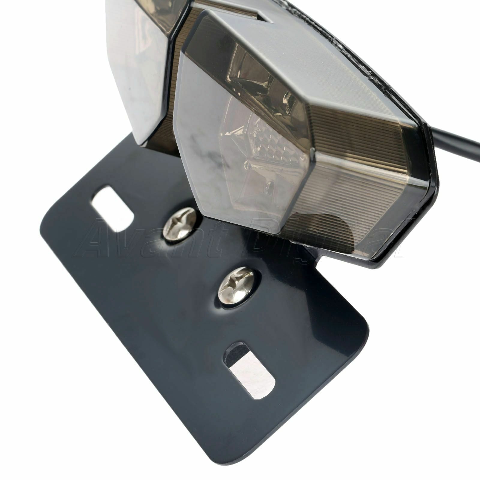 Motorcycl Integrated Brake Stop License Red Amber LED Tail Light for F650GS