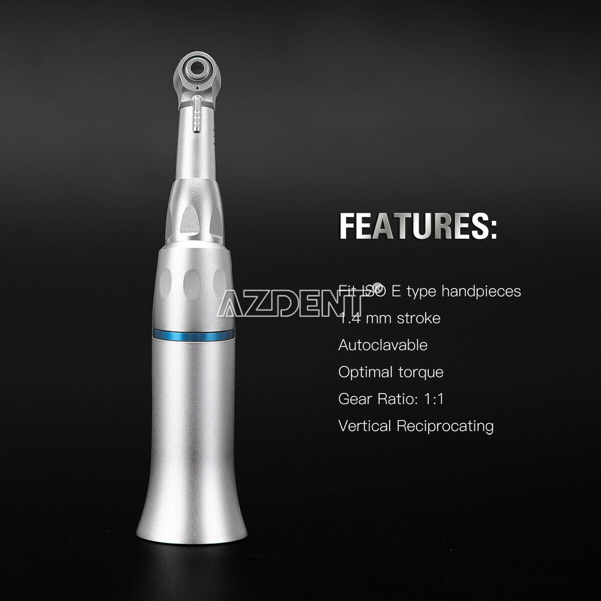 Dental 1:1 Reciprocating Interproximal Strip Contra Angle Handpiece fit E type