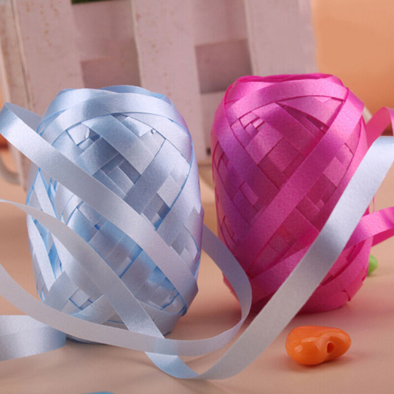 6XBalloon Curling Ribbon Birthday Party Gifts Wrapping Wedding Decor Gift.l8