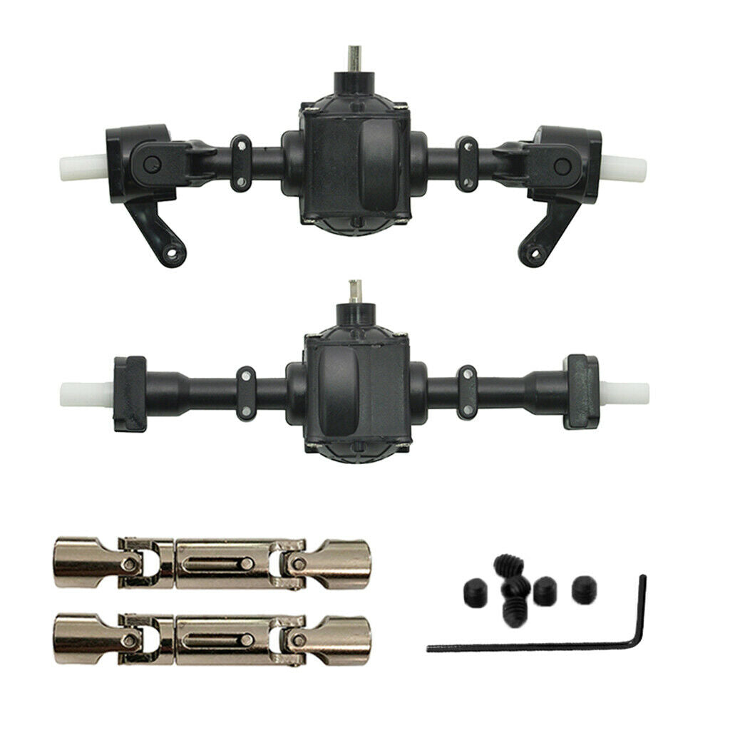 2 Pieces Metal Front / Rear Axle Differential For B-36 Q61 RC Car
