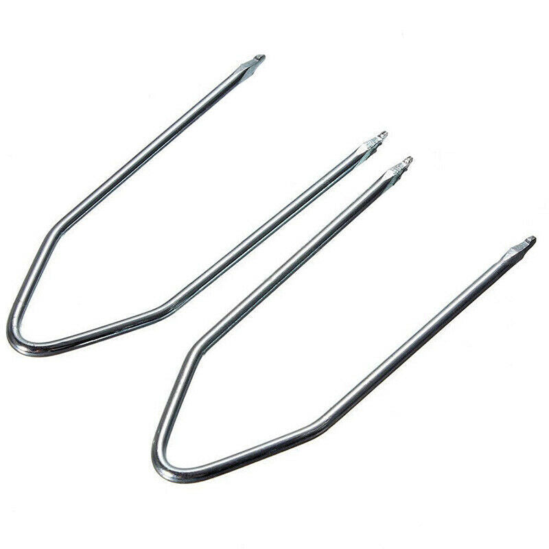 2X Auto Car Interior Radio Stereo Release Removal Pull Tool Key Fit For P.l8