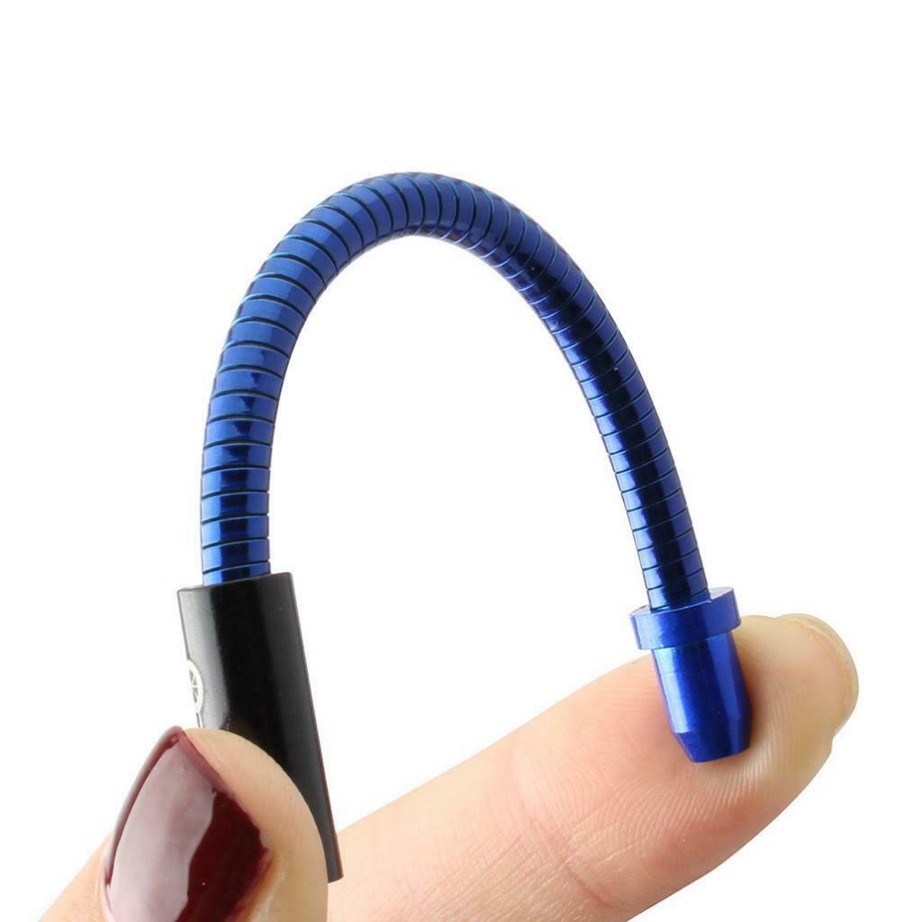 4 Pack Flexible Brake Noodle Bike V Brake for Mountain Road Bike Blue+Red