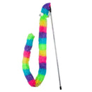 Cat Toys Interactive Play Wand with Feather Lifelike Caterpillar
