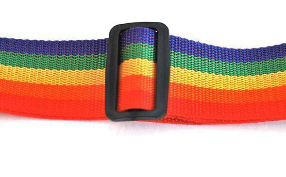 2M Travel Luggage Suitcase Strap Rainbow Baggage Backpack Belt Password L.l8
