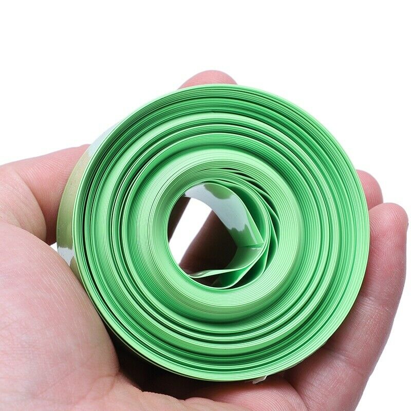 10M 29.5mm PVC Heat Shrink Tubing Wrap for 1 x 18650 Battery Light Green Z7D6D6