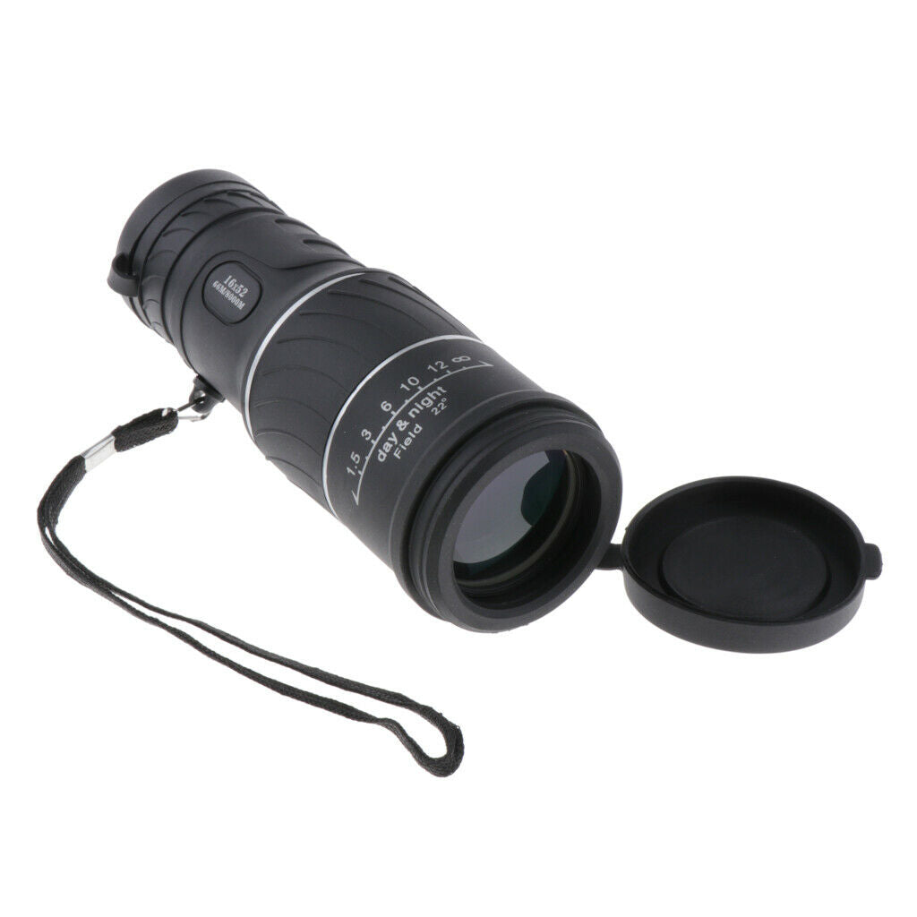 16x52 HD mobile phone small monocular binoculars 25x magnification, optical