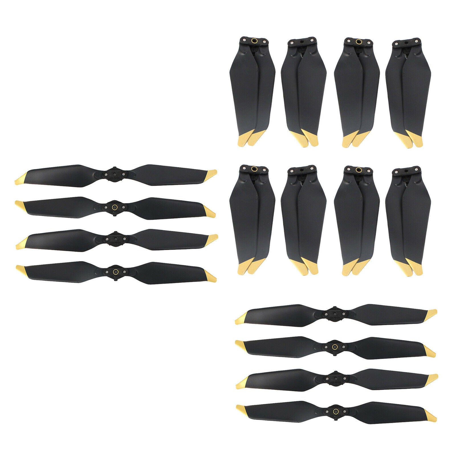 16 Pieces Low-Noise 8331F Quick-Release Propellers for DJI Mavic Pro Durable