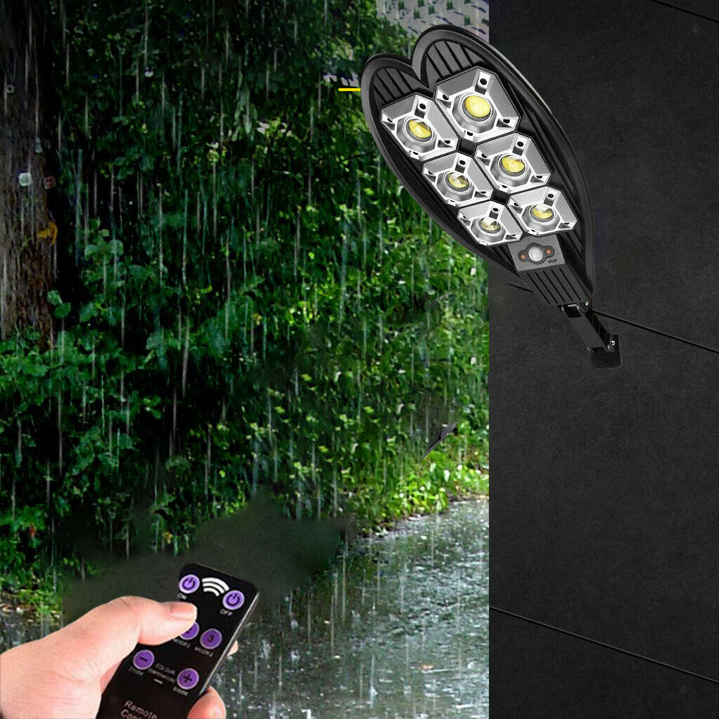 Wireless LED Solar Street Lights Outdoor Lamp for Garden Driveway Yard