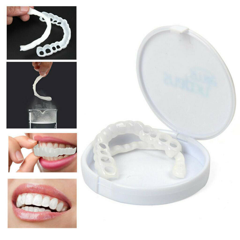 2pcs/Set Perfect Smile Teeth Cosmetic Veneers Tooth Covers Dentistry Oral Care