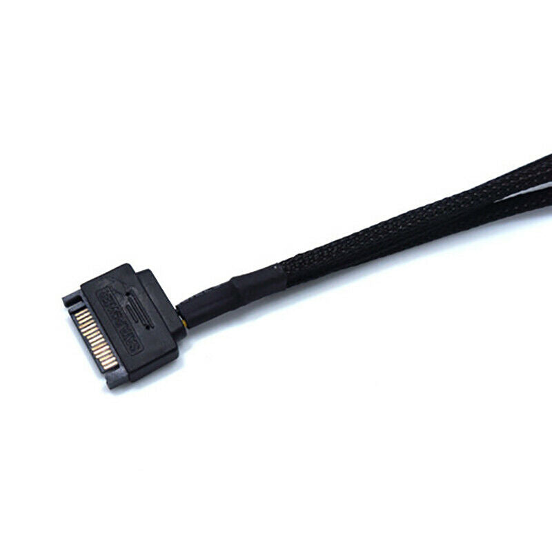 SATA 15 Pin to 3Pin 4 Pin Cooling Fan Cable Mainboard CPU Fan Adapter Con.l8
