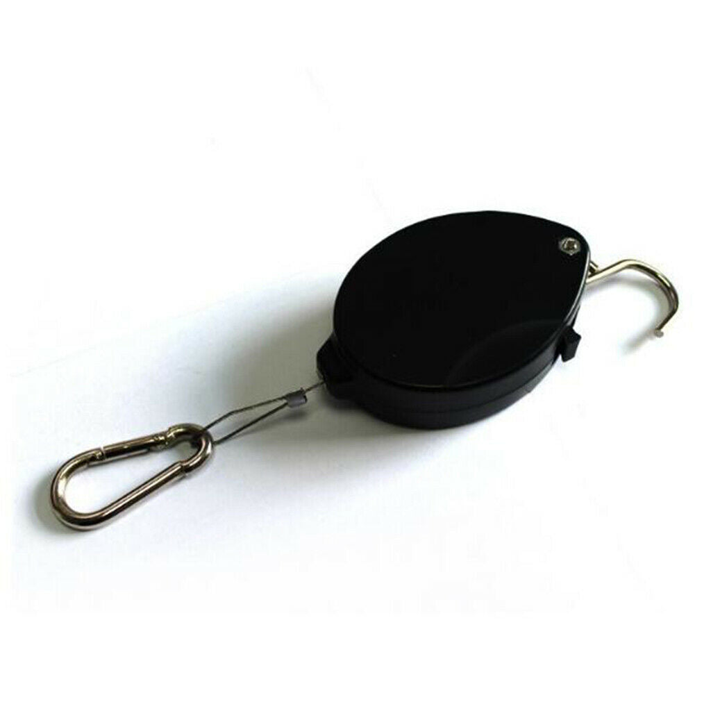 Retractable Key Chain with Hook Steel Wire Rope 1.6m Widely use